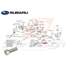 Vis échappement intermédiaire silencieux GT WRX STI Forester Turbo 97-02/05-0747293