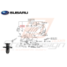 Clip rivet passage de roue Subaru STI WRX 10/04-14 Forester 05-0747347