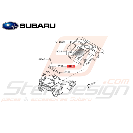 Fixation de Support Origine Subaru FORESTER Turbo 2005-200747353