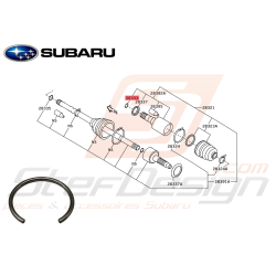 Circlip Origine Subaru WRX...
