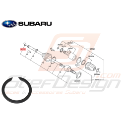 Circlip Origine Subaru WRX...