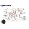 Silent Bloc Support Différentiel Origine Subaru FORESTER Turbo 05-0747416