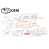Dessous de rétrovisseur Origine Subaru STI 2014 - 201547426
