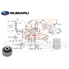 Silent Bloc Différentiel Origine Subaru FORESTER Turbo 2005-200747448