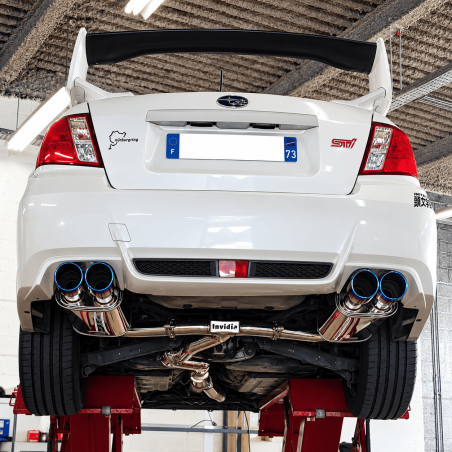 Cat back INVIDIA Q300-Titane pour STI 2011-201947476