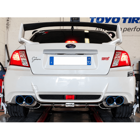 Cat back INVIDIA Q300-Titane pour STI 2011-201947477