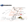 Support Remplissage d'Huile Origine Subaru GT 99-00 WRX STI 01-07 FORESTER 05-0747500