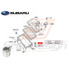 Entretoise boite à air GT 97-00  STI/WRX 01-07 FORESTER 97-02/05-0747549