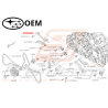 Guide chaine de distribution côté gauche et droit Origine Subaru FORESTER Diesel 2014-201547563