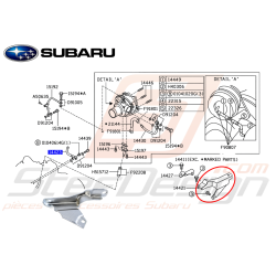 Support TURBO IMPREZA GT...