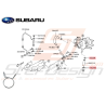 Collier Durite Retour Turbo Origine Subaru GT 93-00 STI 15-19 Forester Turbo 97-02/05-0747606