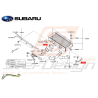 Patte de fixation gauche d'échangeur Subaru WRX 01-10 STI 01-19 FORESTER 05-0747614