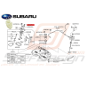 Attache de Puit de Jauge Origine Subaru WRX STI 01-07 FORESTER 05-0747619