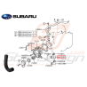 Durite sortie pompe à eau supérieur origine Subaru GT 93-00 WRX STI 01-19 FORESTER Turbo 97-02/05-0747630