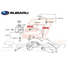 Attache de Tuyau Origine Subaru WRX 08-10 STI 08-14 FORESTER 05-0747639