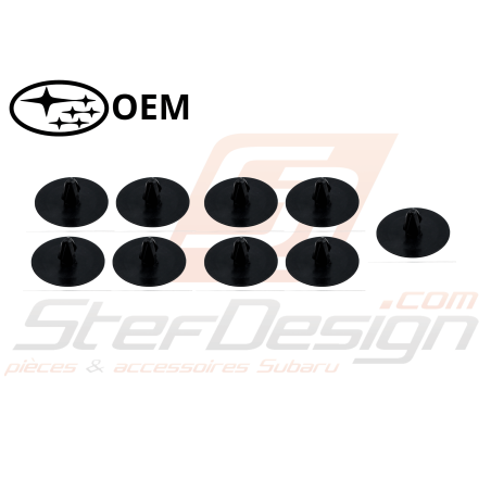 Pack Clips isolation capot GT 93-9747682