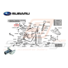 Raccord levier de vitesse boite 6 origine Subaru STI 2001 - 201547699
