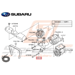 Rondelle Origine Subaru WRX...
