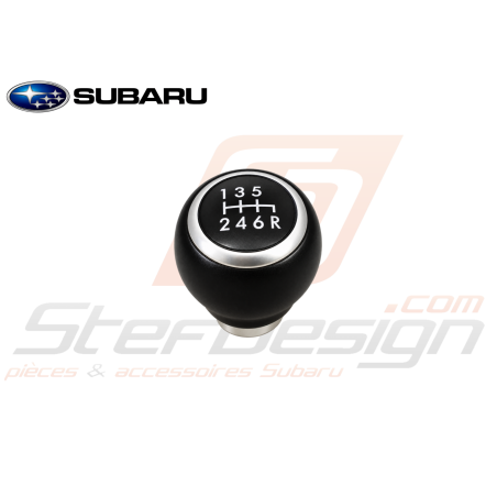 Pommeau de levier de vitesse boite 6 vitesses STI 08-14 FORESTER DIESEL 201047773