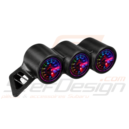 Pack 3  manomètres Subaru wrx et sti et forester 2008 -201447835