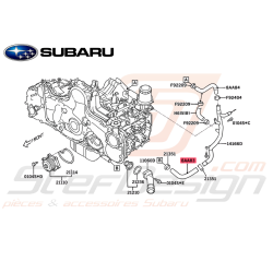 Durite d'eau Origine Subaru...