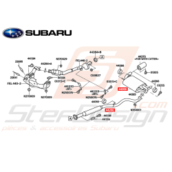 Silencieux Origine Subaru...