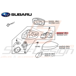 Rétroviseur Origine Subaru...