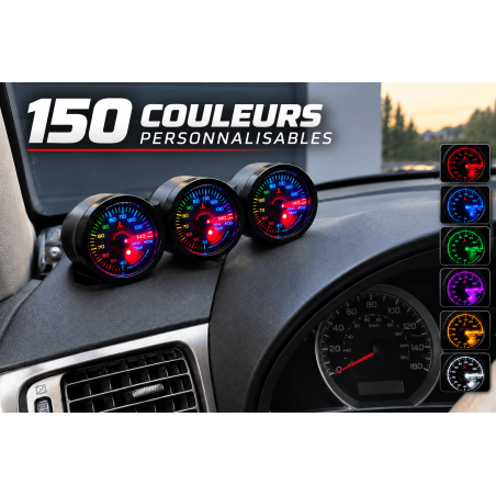 Pack 3  manomètres Subaru wrx et sti et forester 2008 -201448081