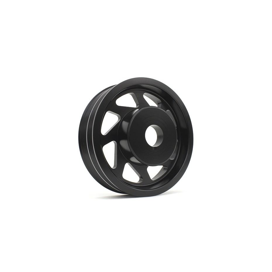 Poulie de vilebrequin PERRIN  rouge / noir subaru GT WRX STI Poulie de vilebrequin PERRIN  rouge / noir subaru GT WRX STI