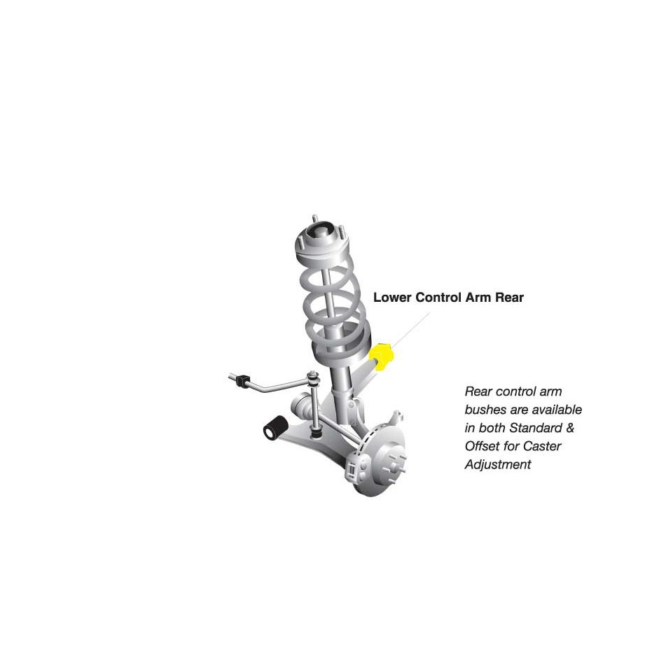 Silent bloc anti-lift Whiteline pour WRX/STI 01-07