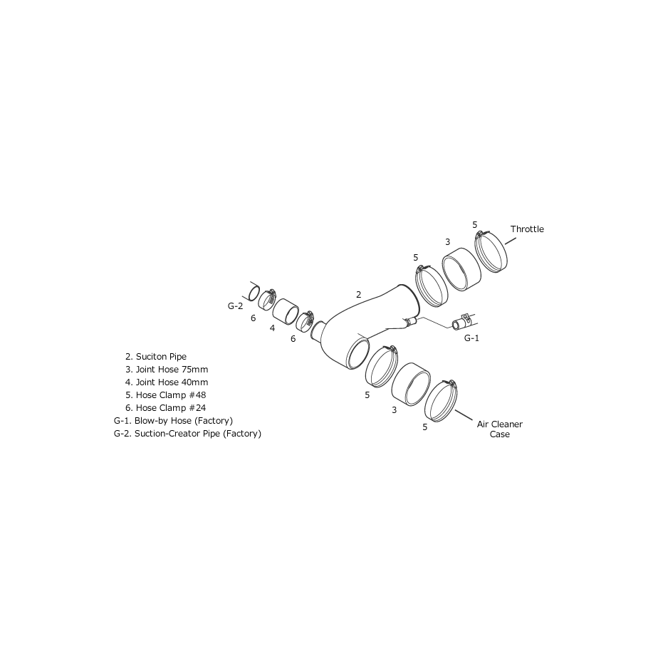 Kit Induction HKS SUBARU BRZ-TOYOTA GT86