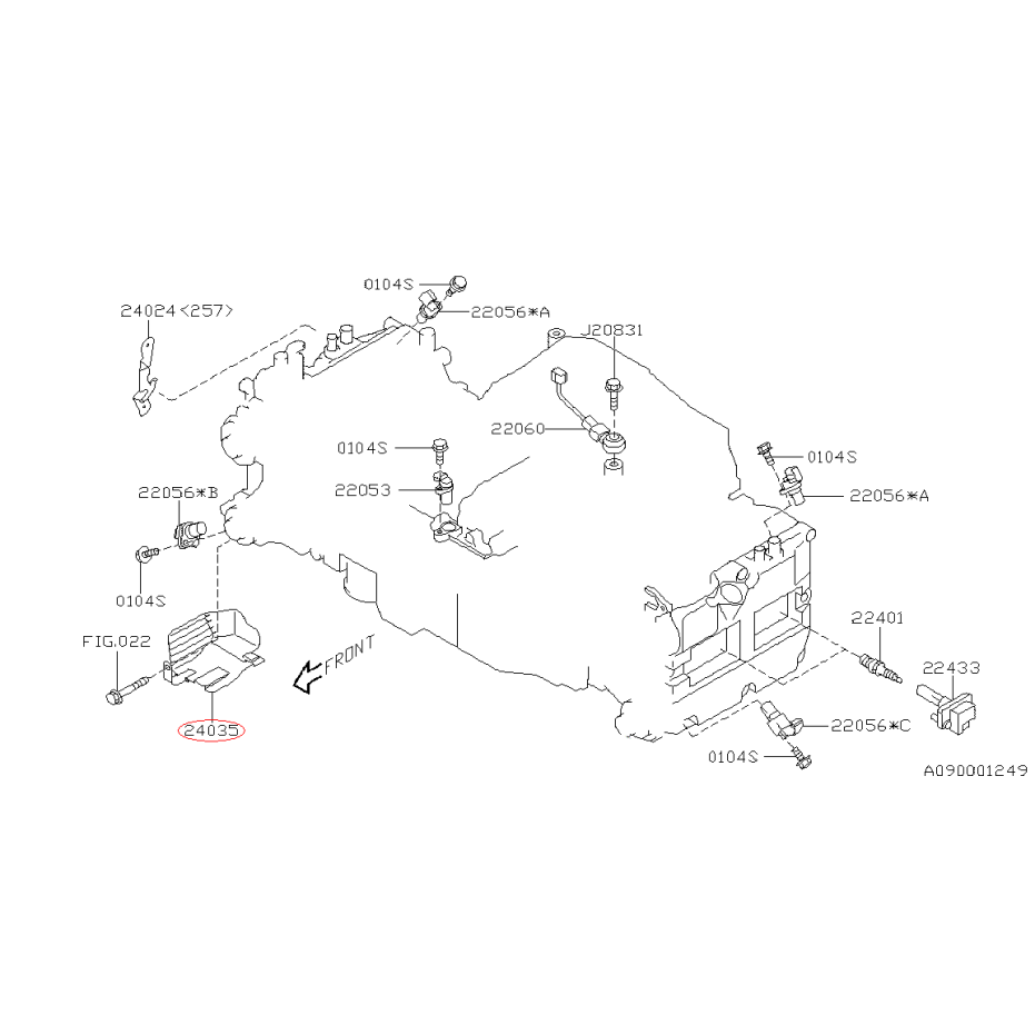 Couvercle de faisceau STI 08-15