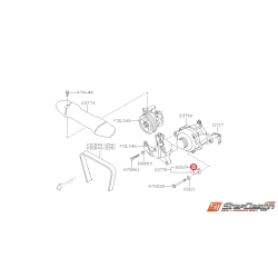 Guide couvercle de courroie d'alternateur WRX 03-05