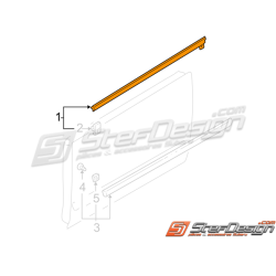 Lèche vitre porte avant WRX/STI 01-07