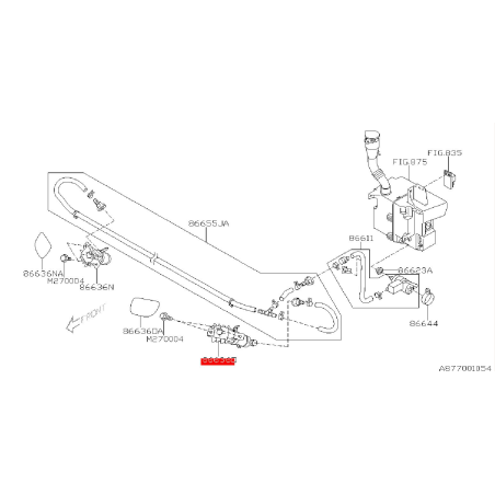 lave phare origine subaru WRX/STI 06-07