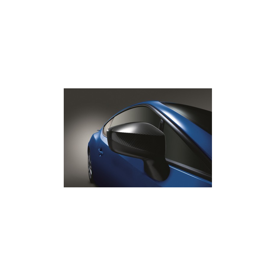 Coques de rétroviseur extérieur aspect carbone BRZ