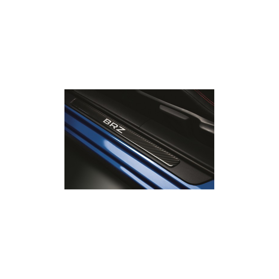 Seuil de porte aspect carbone BRZ
