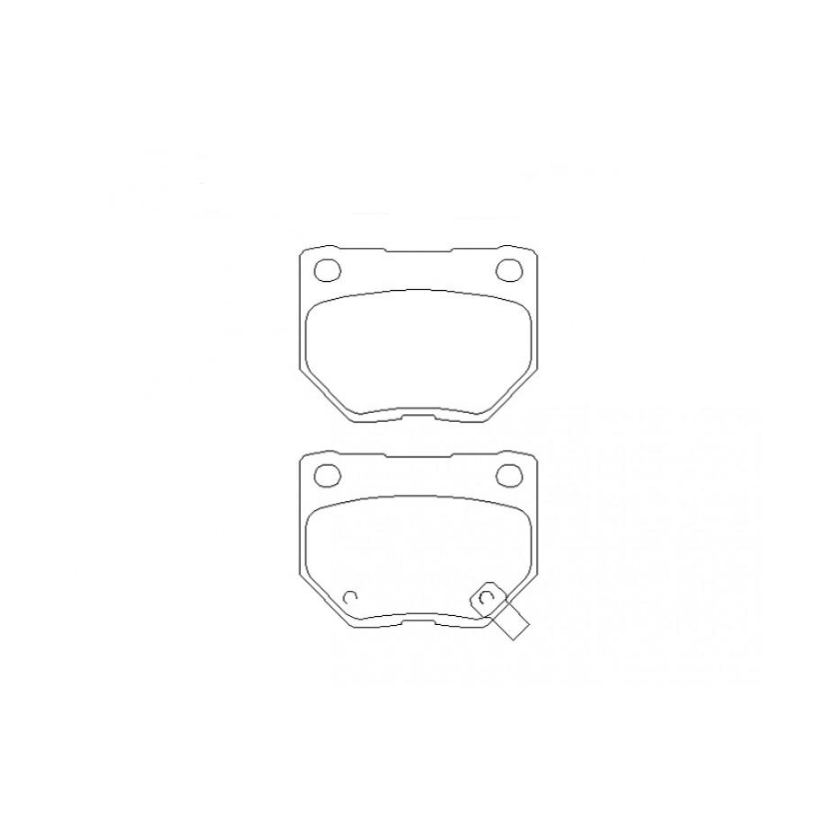 Plaquettes mintex ar wrx 01/07 Plaquettes mintex ar wrx 01/07