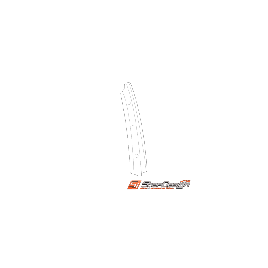 Retenue joint central vitre SUBARU STI 01-02 WRX 03-05 Retenue joint central vitre SUBARU STI 01-02 WRX 03-05