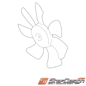 Hélice de climatisation WRX/STI 01-07