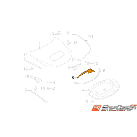 Joint conduite d'air WRX/STI 08-10