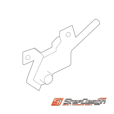 Système de verrouillage capot WRX/STI 08-11