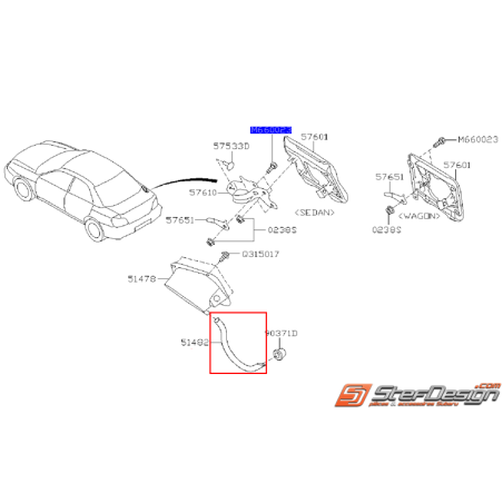 Reniflard Trappe Essence WRX/STI 01-07