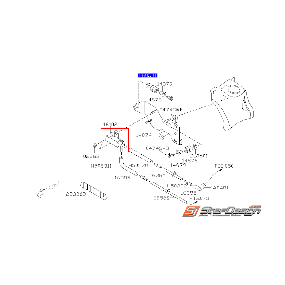 Solénoïde subaru WRX/STI 03-05