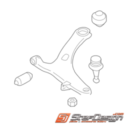 Triangle avant subaru WRX 08-11 / DIESEL 150CV / Legacy 2003