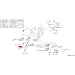 Tôle pare chaleur support moteur inférieur droit GT WRX STI 93-15