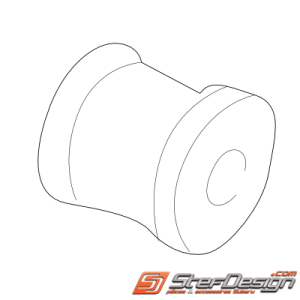 Silent bloc de bras longitudinal GT 93-00 WRX/ STI 01-02