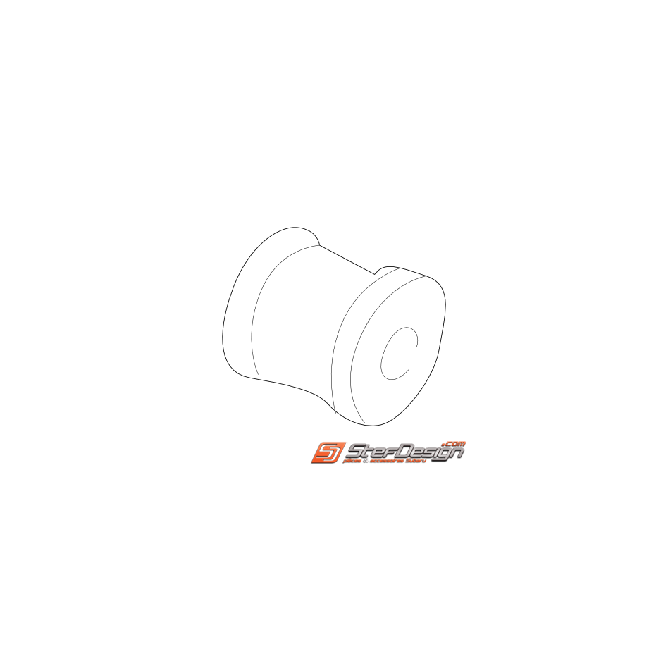 Silent bloc de bras longitudinal GT 93-00 WRX/ STI 01-02 Silent bloc de bras longitudinal GT 93-00 WRX/ STI 01-02
